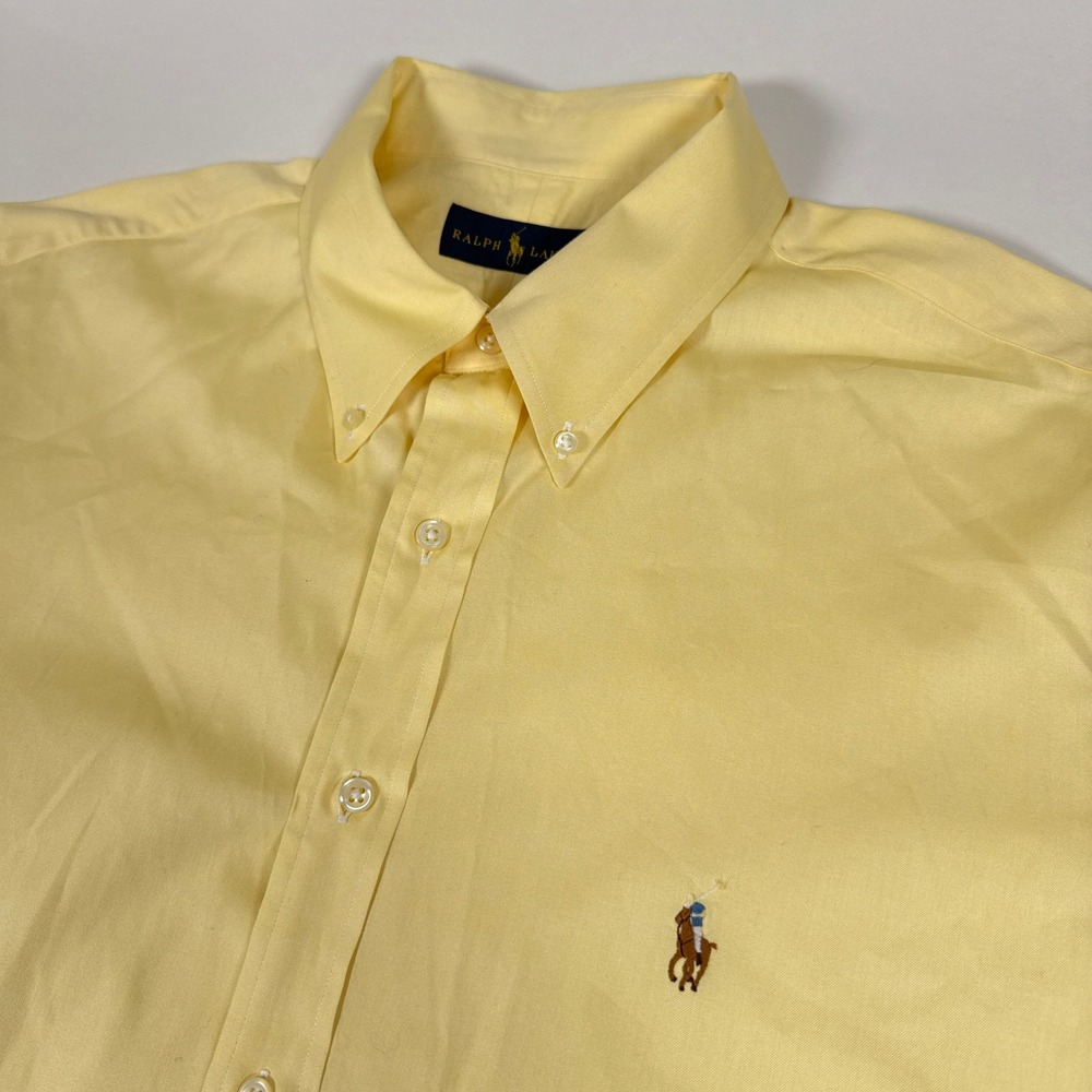 Ralph Lauren Men’s Yellow Button-Down Shirt